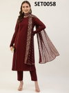 Fiorra SET0000 04 Printed Cotton Kurti With Bottom Dupatta Wholesale Clothing Suppliers In India
